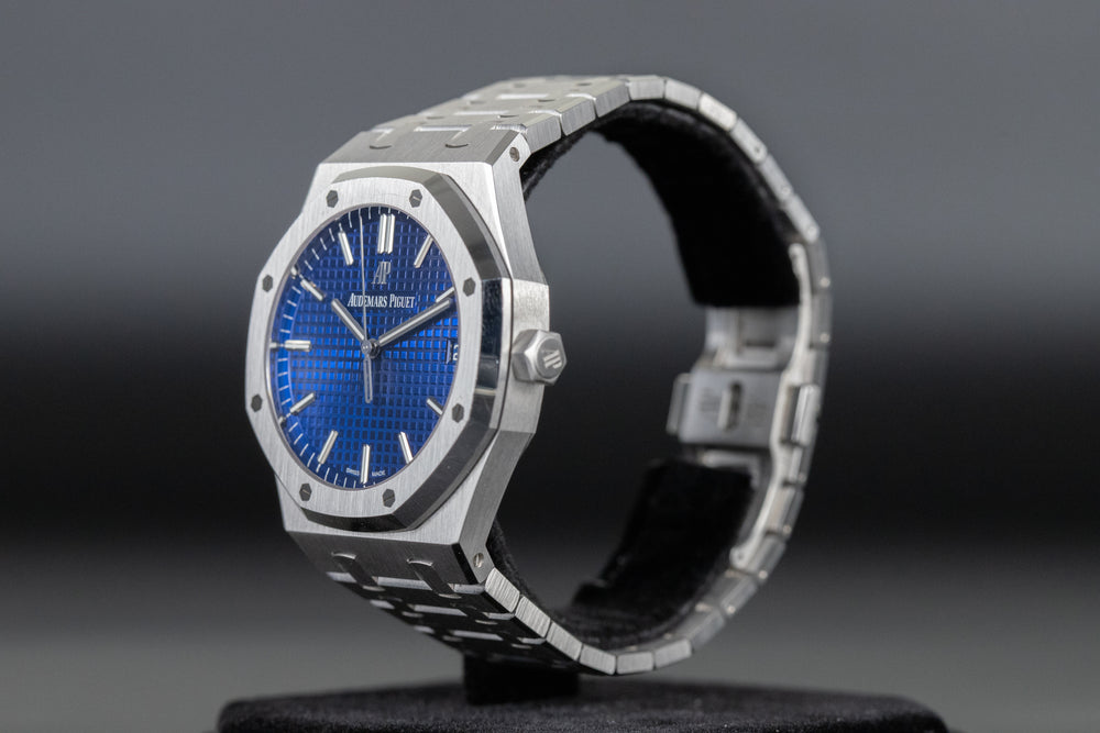 Audemars Piguet<br>15503BC Royal Oak Blue Dial Limited Edition of 300