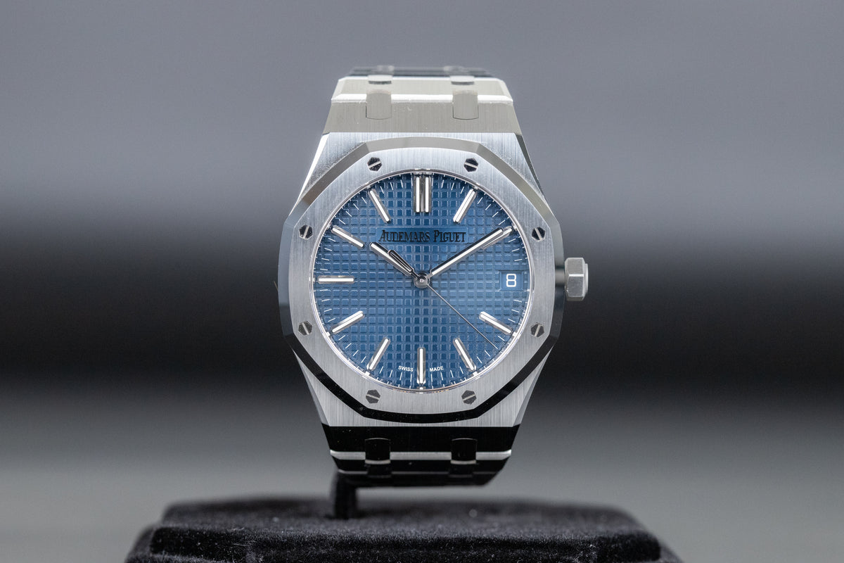 Audemars Piguet<br>15510ST Royal Oak Blue Dial