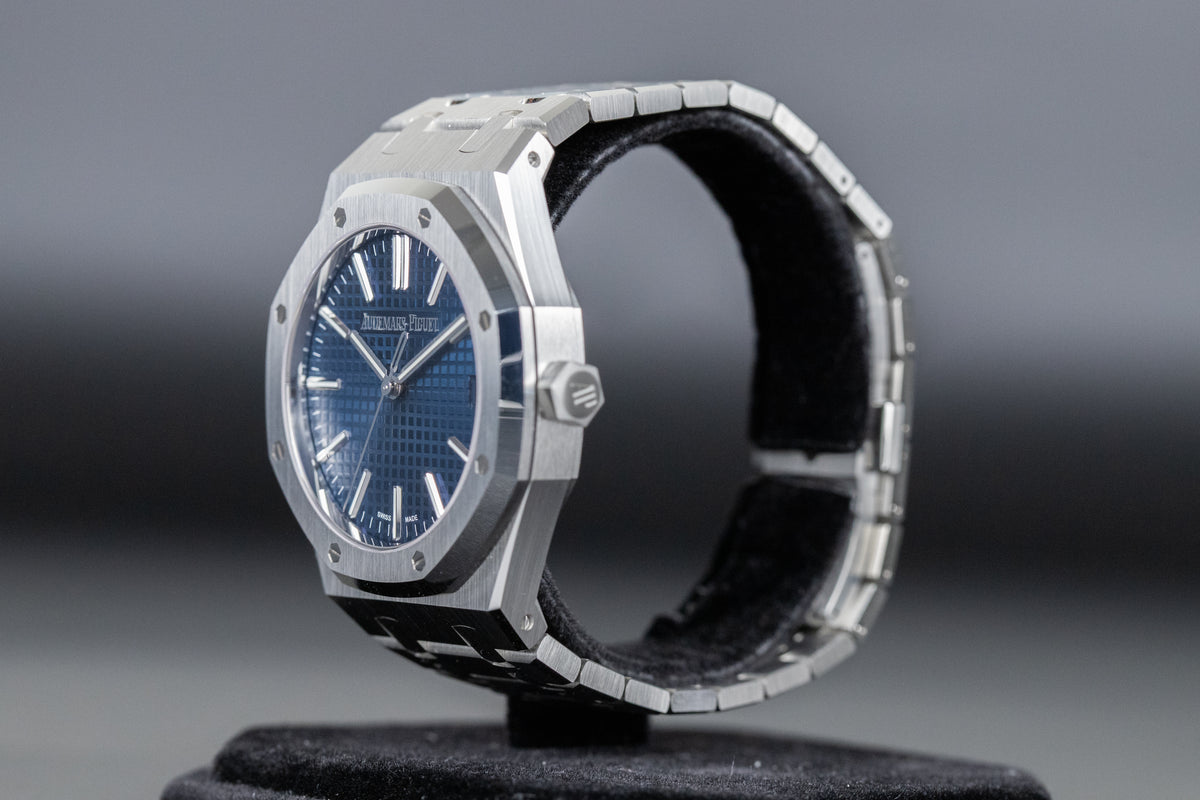 Audemars Piguet<br>15510ST Royal Oak Blue Dial