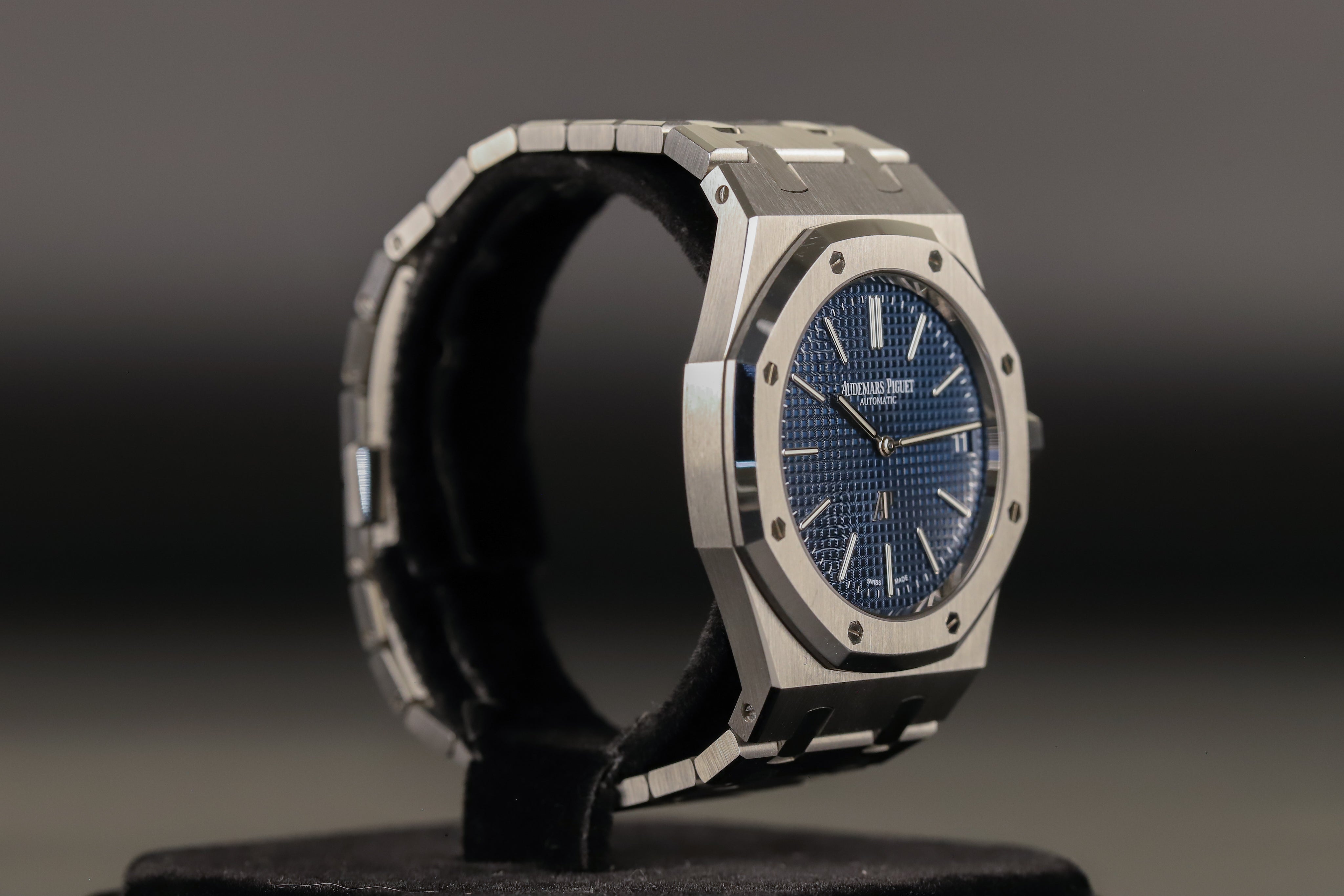 Audemars Piguet16202ST Royal Oak Jumbo Blue Dial