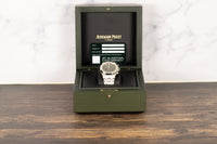 Audemars Piguet<br>26240ST Royal Oak Chronograph Flyback Green Dial "50th Anniversary"