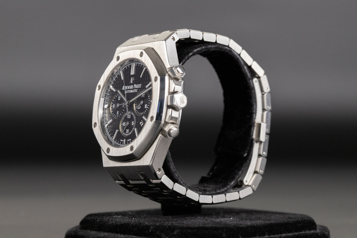 Audemars Piguet<br>26320ST Royal Oak Chronograph Black Dial