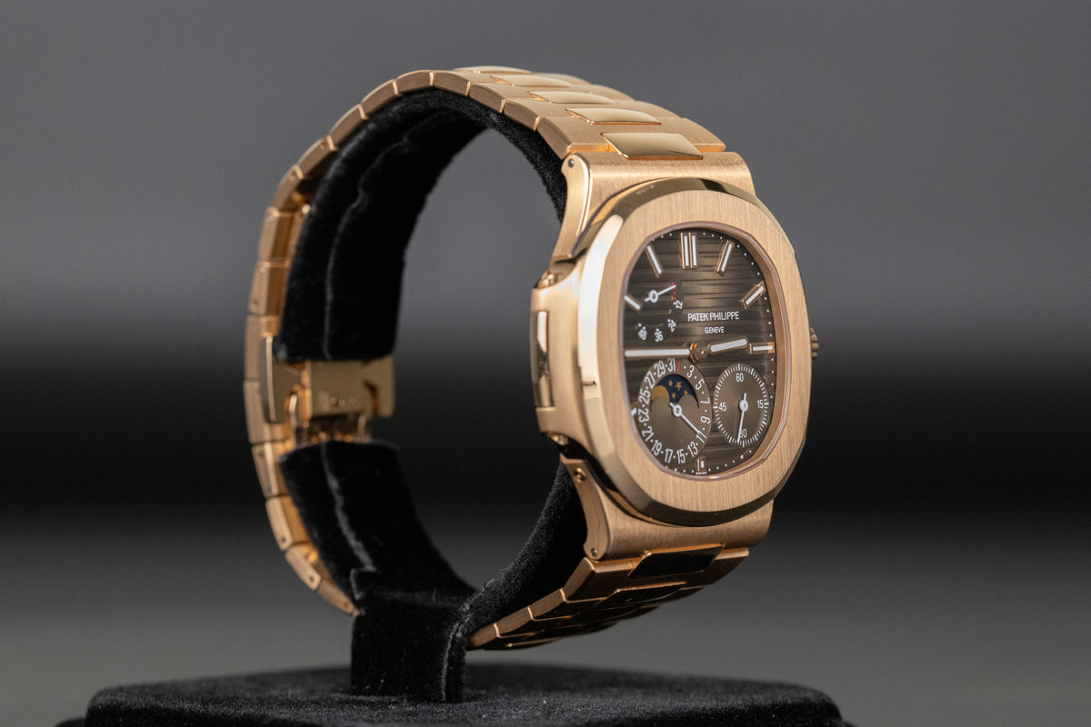 Patek Philippe<br>5712/1R Nautilus Date Moon Phases