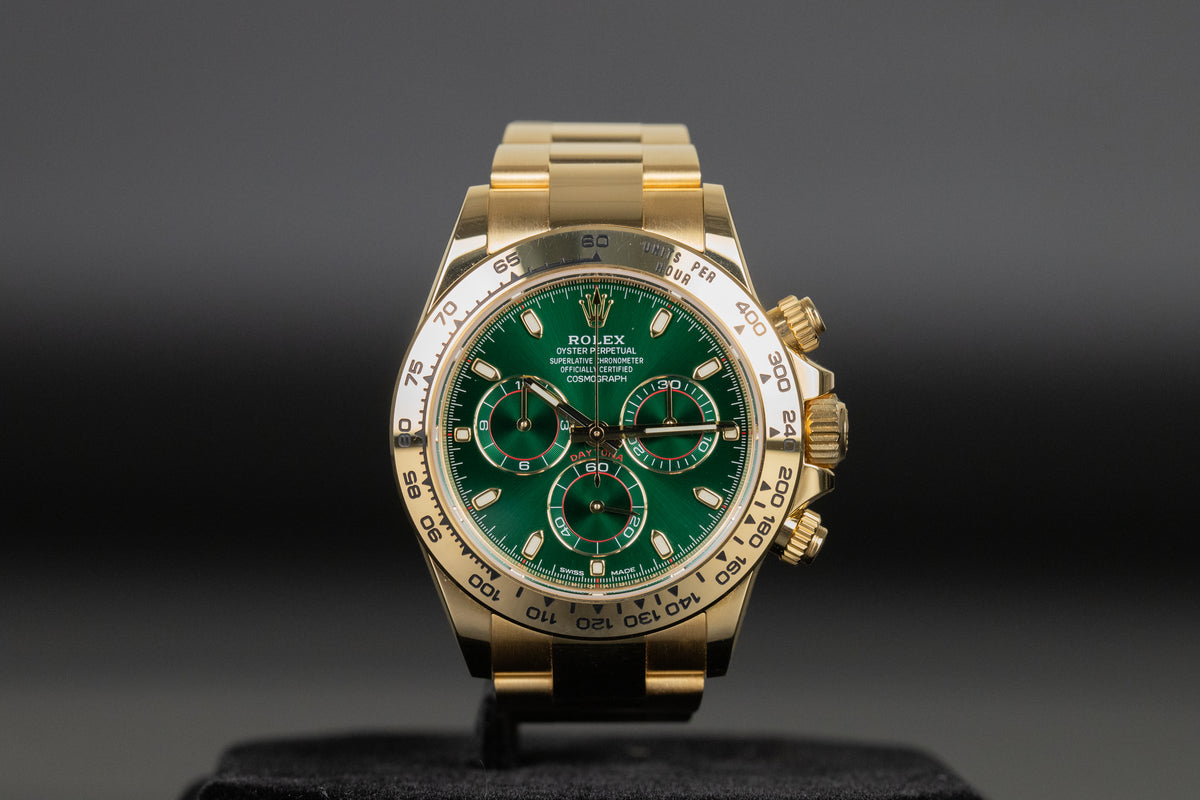 Rolex<br>116508 Daytona Green Dial