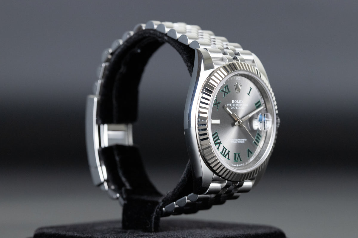 Rolex<br>126334 Datejust 41 'Wimbledon' Dial