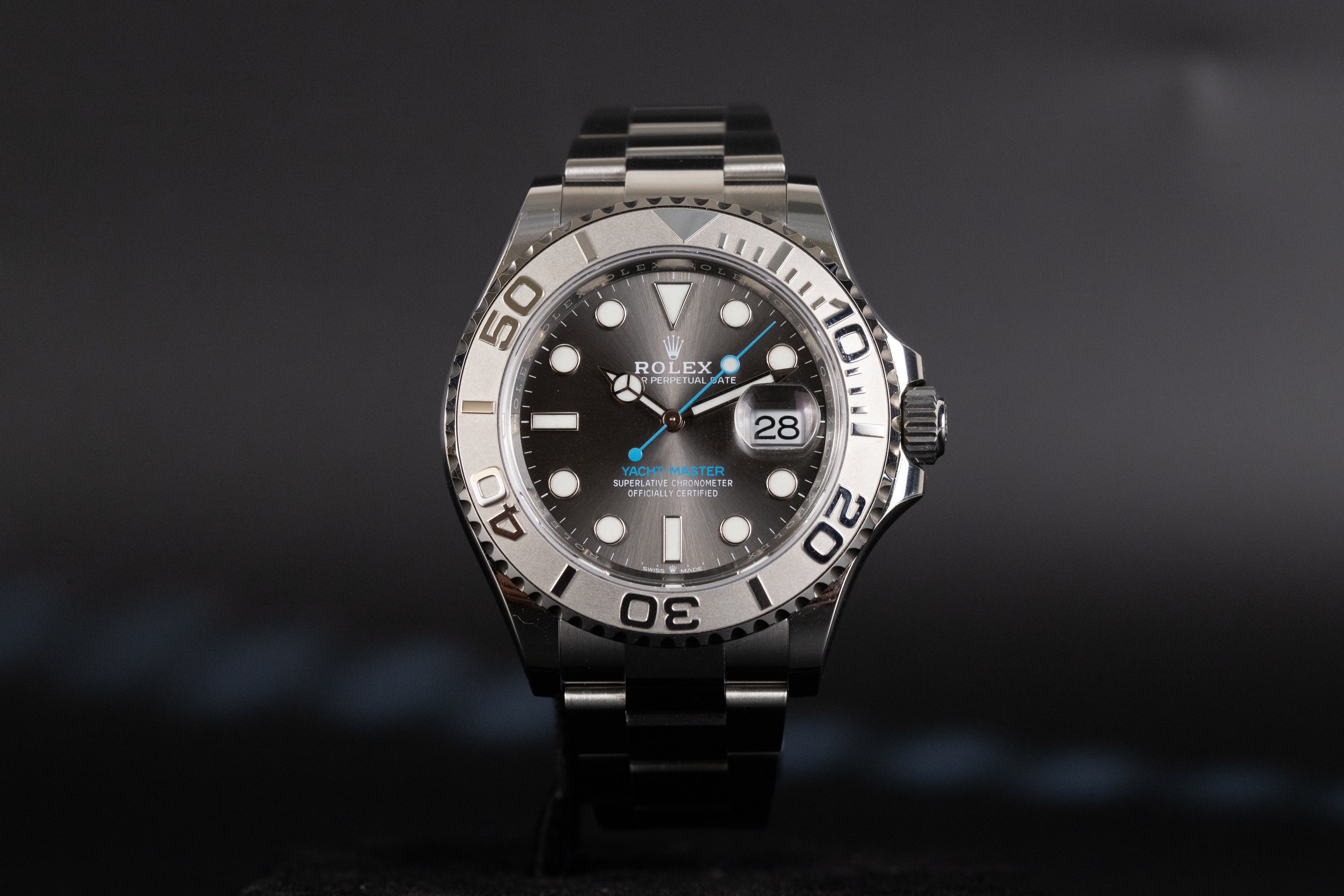 Rolex yacht master 40 dark rhodium sale