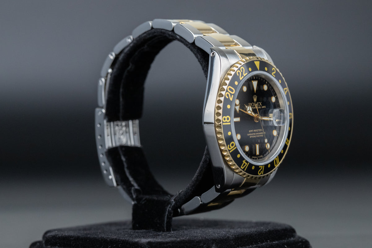 Rolex<br>16713 GMT Master II Black Dial