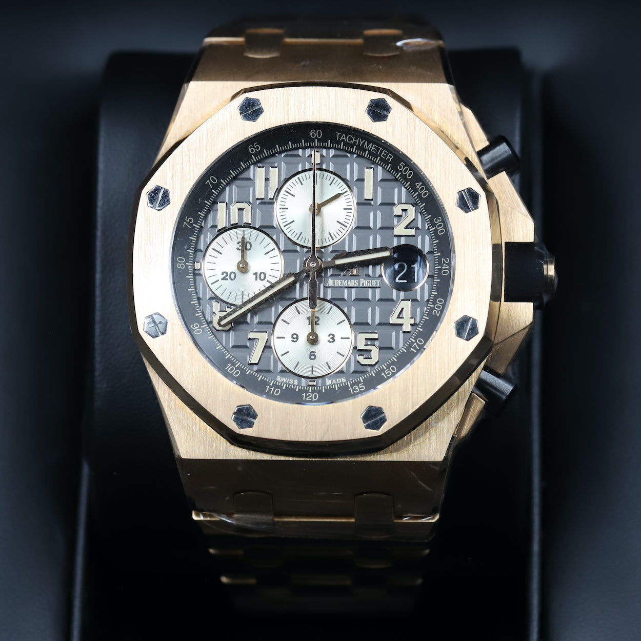 Audemars Piguet26470OR Royal Oak Offshore Brick Grey Dial CPO