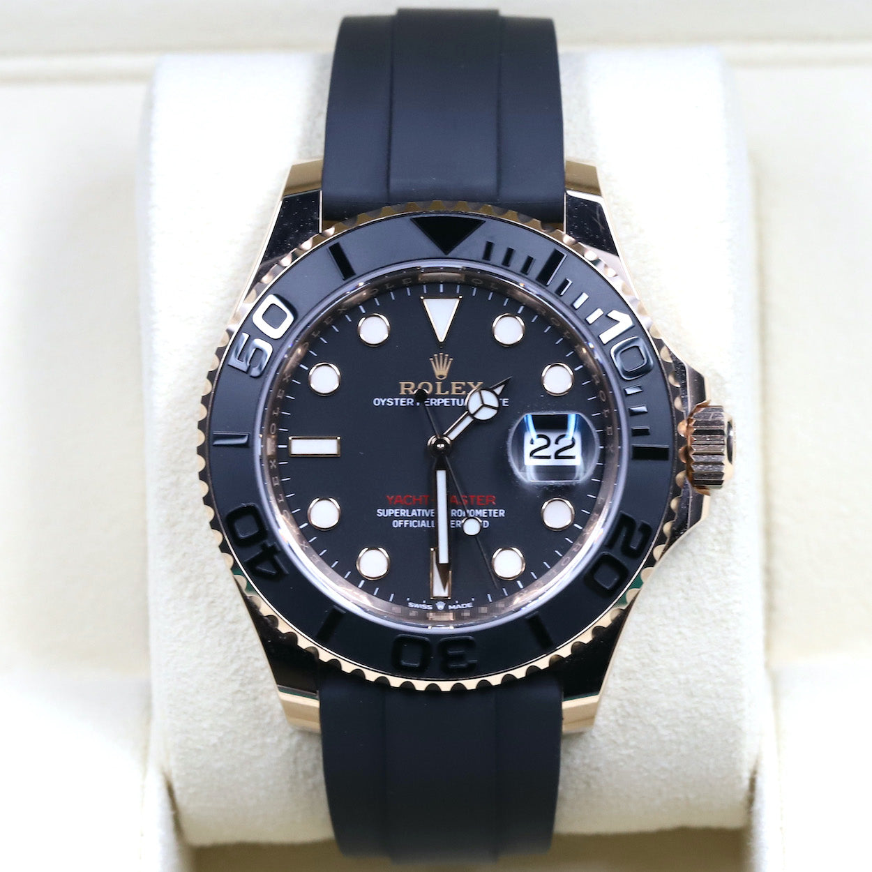 Yacht master 40 on sale oysterflex