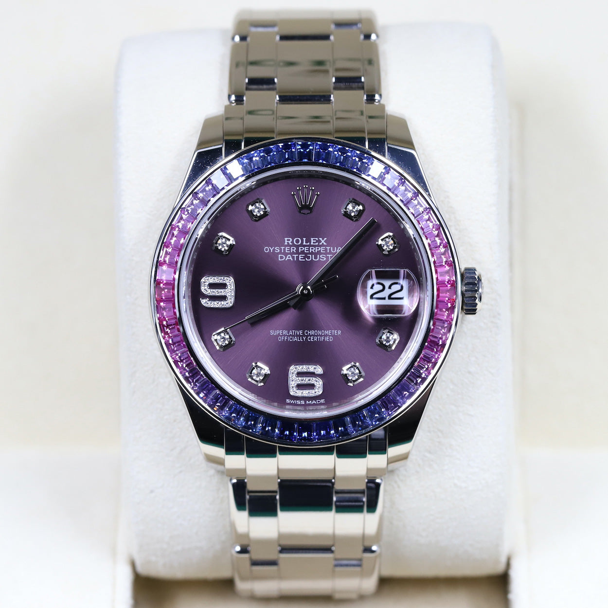 Purple 2025 rolex watch