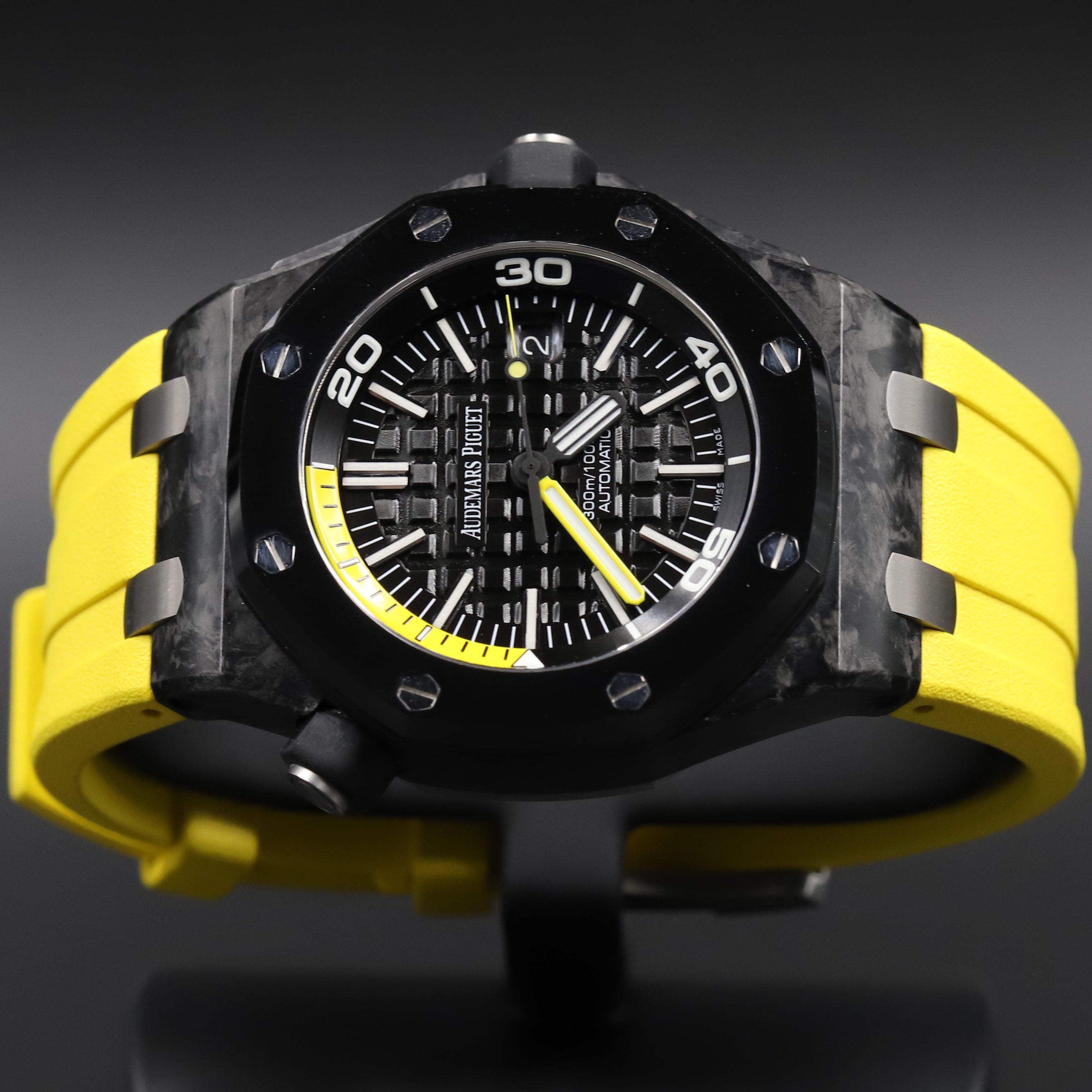 Audemars piguet royal oak offshore diver carbon sale