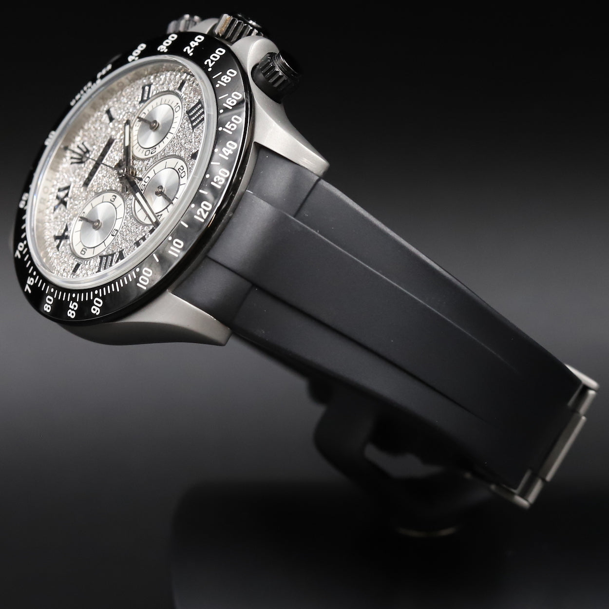 Rolex titan black on sale daytona