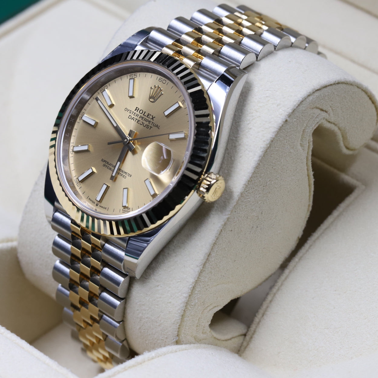 Rolex hot sale 126333 champagne