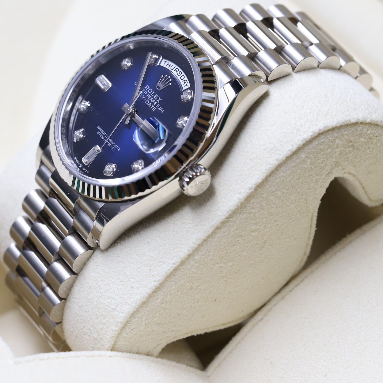 Day date best sale 36 blue dial