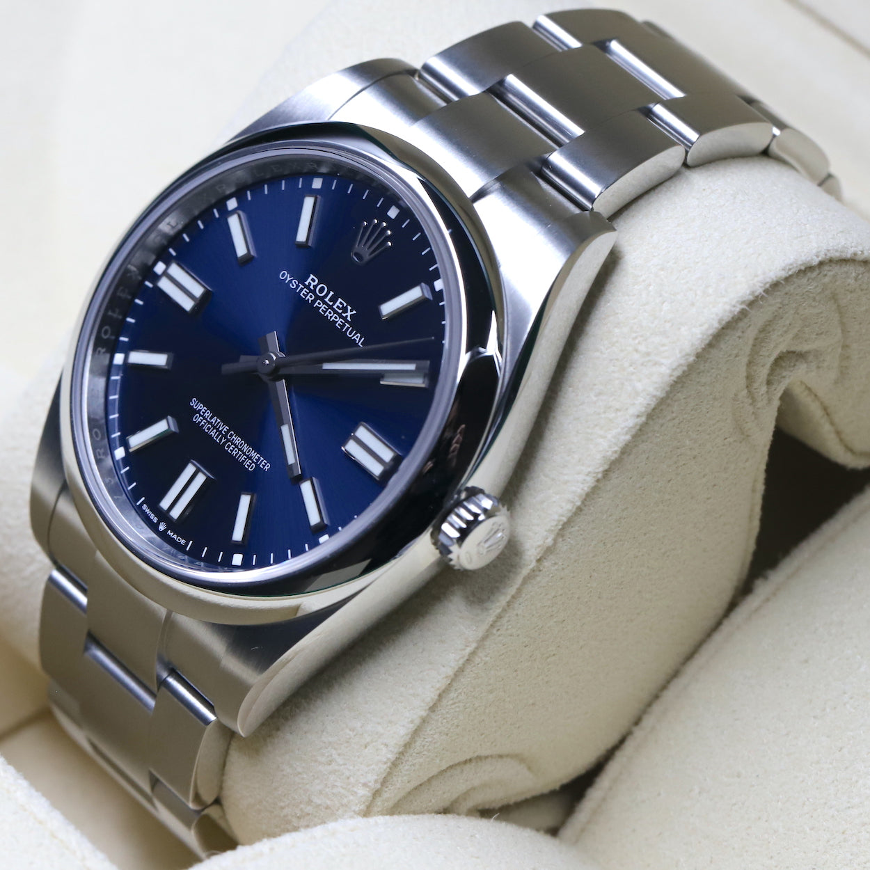 Oyster perpetual 41mm online blue