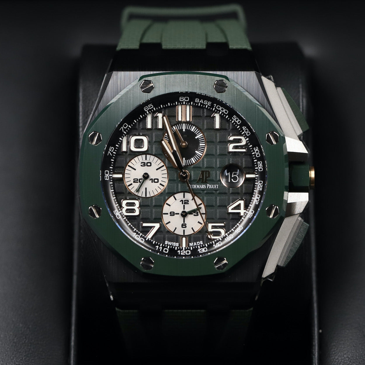 Audemars Piguet26405CE Royal Oak Offshore Green Dial Newport