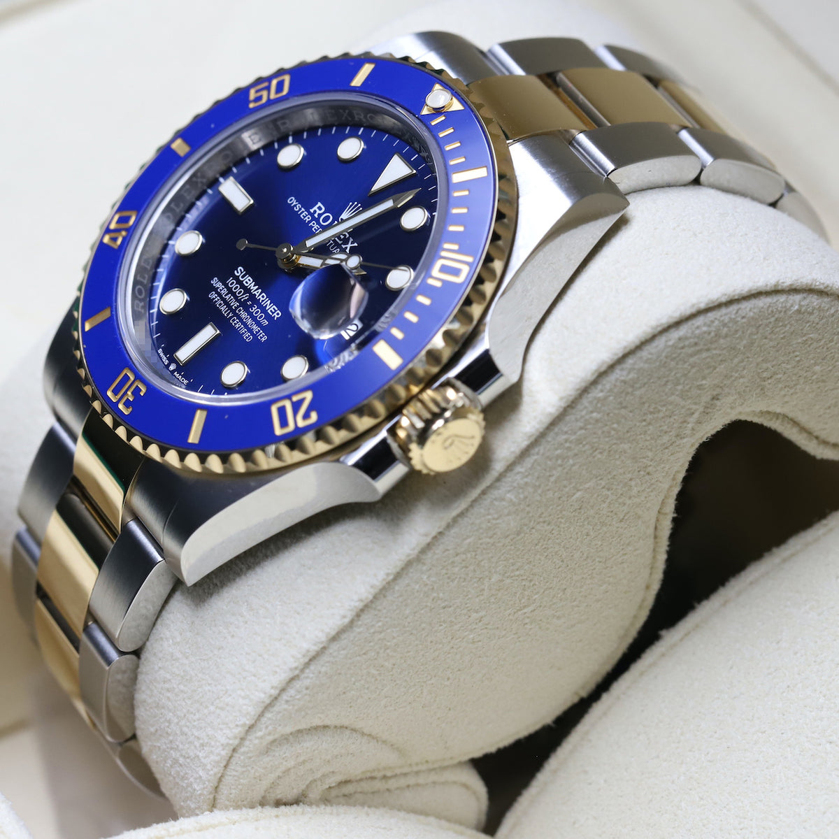 Rolex<br>126613LB Submariner SS/18k Blue Dial