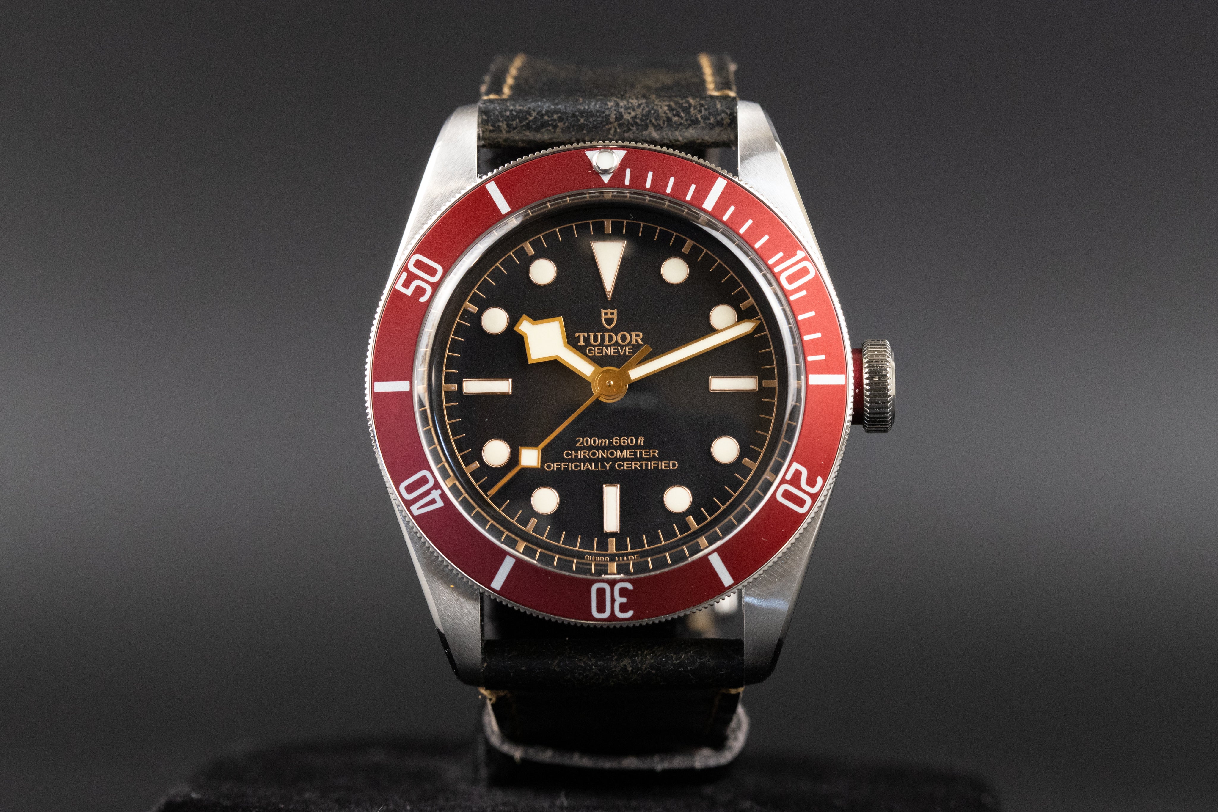 Tudor black bay shield sale